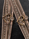 Multi Strand PU Leather Wrap Boho Bracelet - 6 Colours