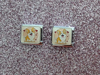 Stainless Steel Corgi Italian Charm