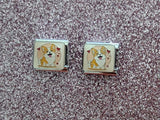 Stainless Steel Corgi Italian Charm