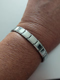 Stainless Steel Italian Charm Bracelet