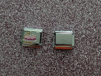 Stainless Steel Birthday Cake Italian Charm