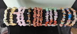 Natural Stone Chip Bracelet - 7 options