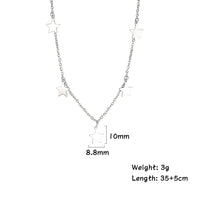 Stainless Steel Star Necklace