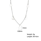 Stainless Steel Star Necklace