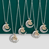 I Love you to the Moon & Back Heart Necklace - 6 Options