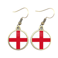 Fashion National Flag Drop Earrings - 3 Colours