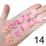 Fashion 5pairs/set Cute Clip On Earrings - 20 Options