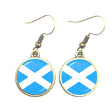 Fashion National Flag Drop Earrings - 3 Colours