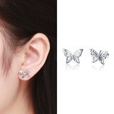 925 Sterling Silver Stud Earrings - 25 Options