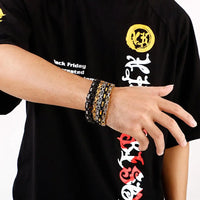 Stainless Steel 4/6/8mm Width Dubai Chain Bracelet