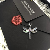 925 Sterling Silver Dragonfly Bracelet - 9 Lengths