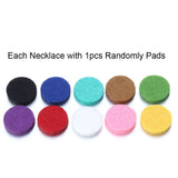 Fashion Round Aromatherapy Necklace - 38 Options