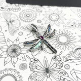 925 Sterling Silver Dragonfly Bracelet - 9 Lengths