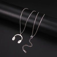 Stainless Steel Music Themed Necklace