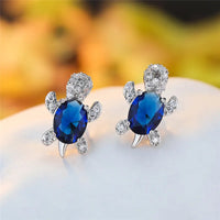 Fashion CZ Turtle Earrings - 31 Options