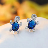 Fashion CZ Turtle Earrings - 31 Options