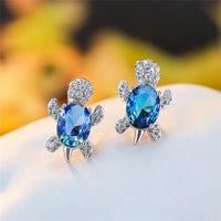 Fashion CZ Turtle Earrings - 31 Options