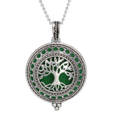 Fashion Round Aromatherapy Necklace - 38 Options
