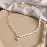 Fashion Imitation Pearl Necklace - 10 Options