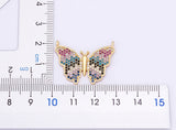 Fashion CZ Gold Colour Butterfly Necklace - 12 Options