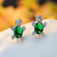Fashion CZ Turtle Earrings - 31 Options