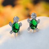 Fashion CZ Turtle Earrings - 31 Options