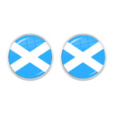 Fashion National Flag Stud Earrings - 3 Colours