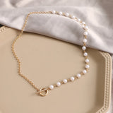 Fashion Imitation Pearl Necklace - 10 Options