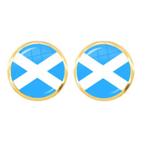 Fashion National Flag Stud Earrings - 3 Colours
