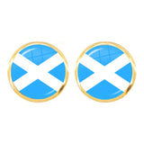 Fashion National Flag Stud Earrings - 3 Colours