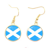 Fashion National Flag Drop Earrings - 3 Colours