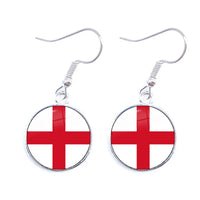 Fashion National Flag Drop Earrings - 3 Colours