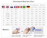Fashion Wavy 2 Colour CZ Ring - 3 Colours