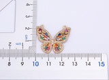 Fashion CZ Gold Colour Butterfly Necklace - 12 Options