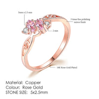 Fashion Delicate Crystal Ring - 3 Options