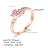 Fashion Delicate Crystal Ring - 3 Options