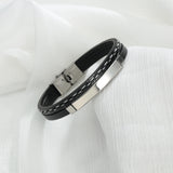 Personalized PU Leather Bracelet - 2 Colours