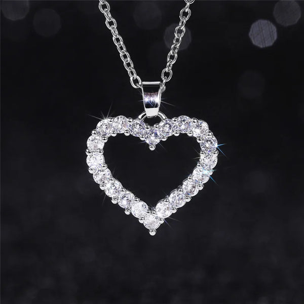 Fashion Heart Pendant Necklace - 7 Options