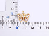 Fashion CZ Gold Colour Butterfly Necklace - 12 Options