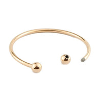 Stainless Steel Charm Bangle - 6 Options