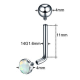 G23 Titanium Opal/Crystal Vertical Bar - 16 options