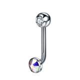 G23 Titanium Opal/Crystal Vertical Bar - 16 options