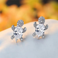 Fashion CZ Turtle Earrings - 31 Options