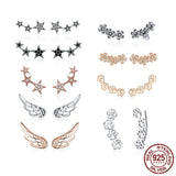 925 Sterling Silver Stud Earrings - 25 Options