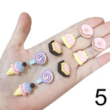 Fashion 5pairs/set Cute Clip On Earrings - 20 Options