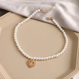 Fashion Imitation Pearl Necklace - 10 Options