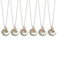 I Love you to the Moon & Back Heart Necklace - 6 Options