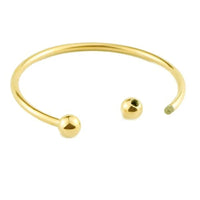 316L Stainless Steel Open Charm Bangle - 5 Colours