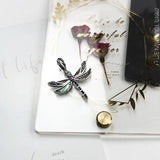 925 Sterling Silver Dragonfly & Sun Necklace