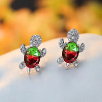 Fashion CZ Turtle Earrings - 31 Options